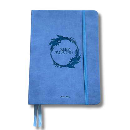 Keep Moving Journal - Royal Blue.