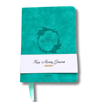 Keep Moving Journal - Sea Blue.